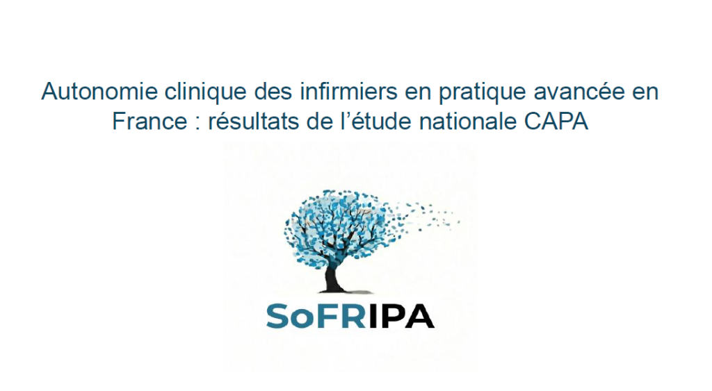 Publication du rapport scientifique – Étude CAPA 2026